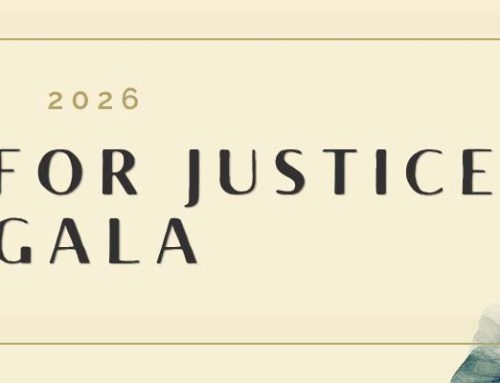 2026 Stand for Justice Gala Save the Date